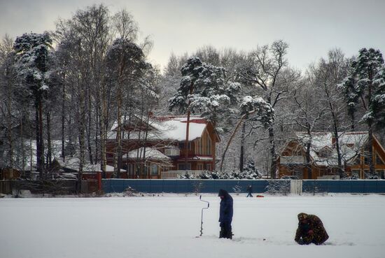 Winter fun in St. Petersburg