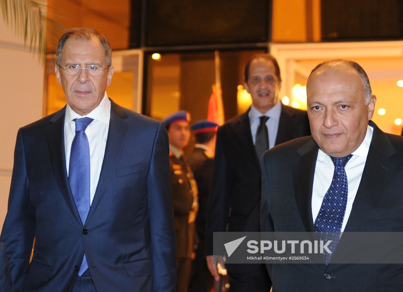 Russian President V.Putin visits Egypt