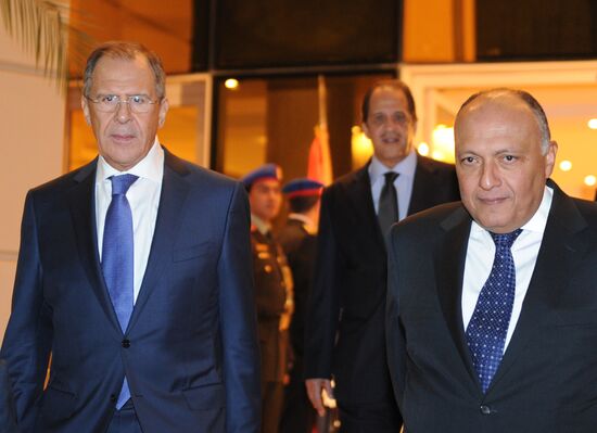 Russian President V.Putin visits Egypt