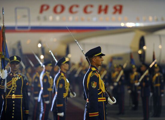 Russian President V.Putin visits Egypt