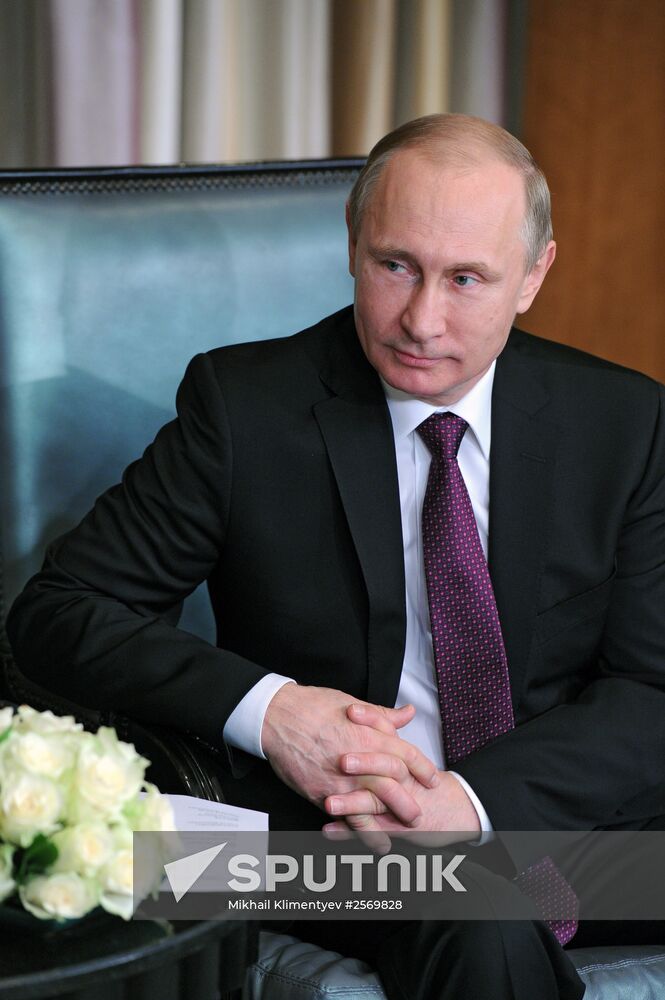 Russian President Vladimir Putin visits Egypt. Day Two