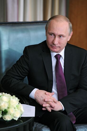 Russian President Vladimir Putin visits Egypt. Day Two