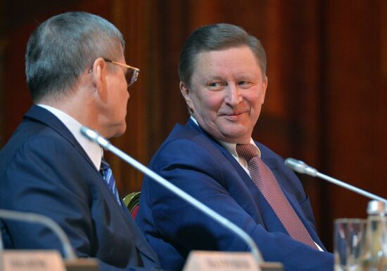 Presidential Executive Office Head Sergei Ivanov attends meeting of court chairpersons