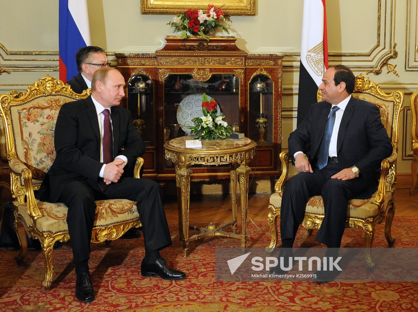 Russian President Vladimir Putin visits Egypt. Day Two