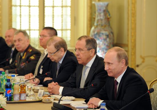 Russian President Vladimir Putin visits Egypt. Day Two