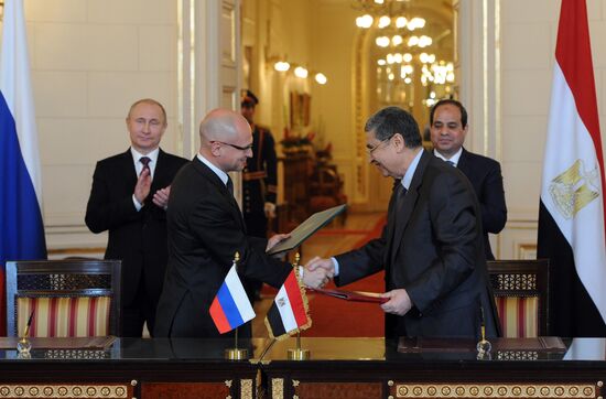 President Vladimir Putin visits Egypt. Day Two