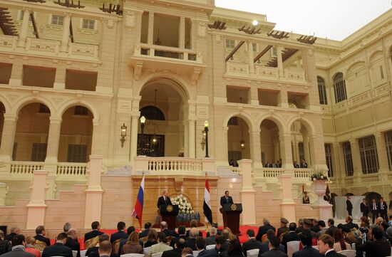 Russian President Vladimir Putin visits Egypt. Day Two