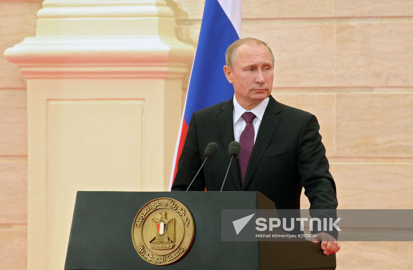 Russian President Vladimir Putin visits Egypt. Day Two