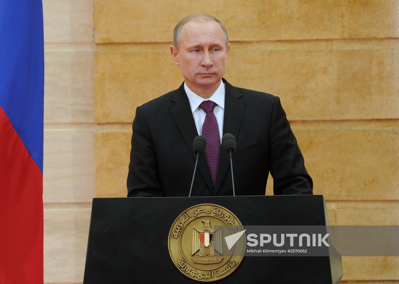 Russian President Vladimir Putin visits Egypt. Day Two