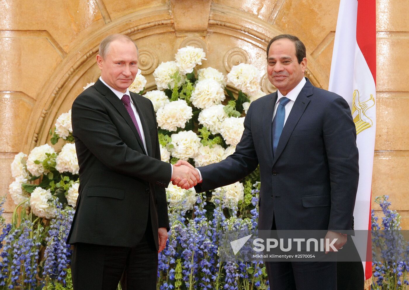 Russian President Vladimir Putin visits Egypt. Day Two