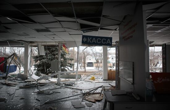 Gorlovka after shelling