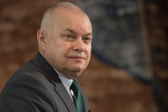 President of Egypt Abdel Fattah al-Sisi gives interview to Rossiya Segodnya Director General Dmitry Kiselev