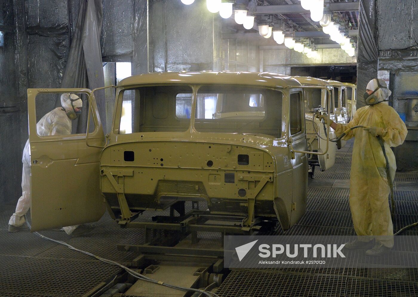 Ural automobile plant in Chelyabinsk region