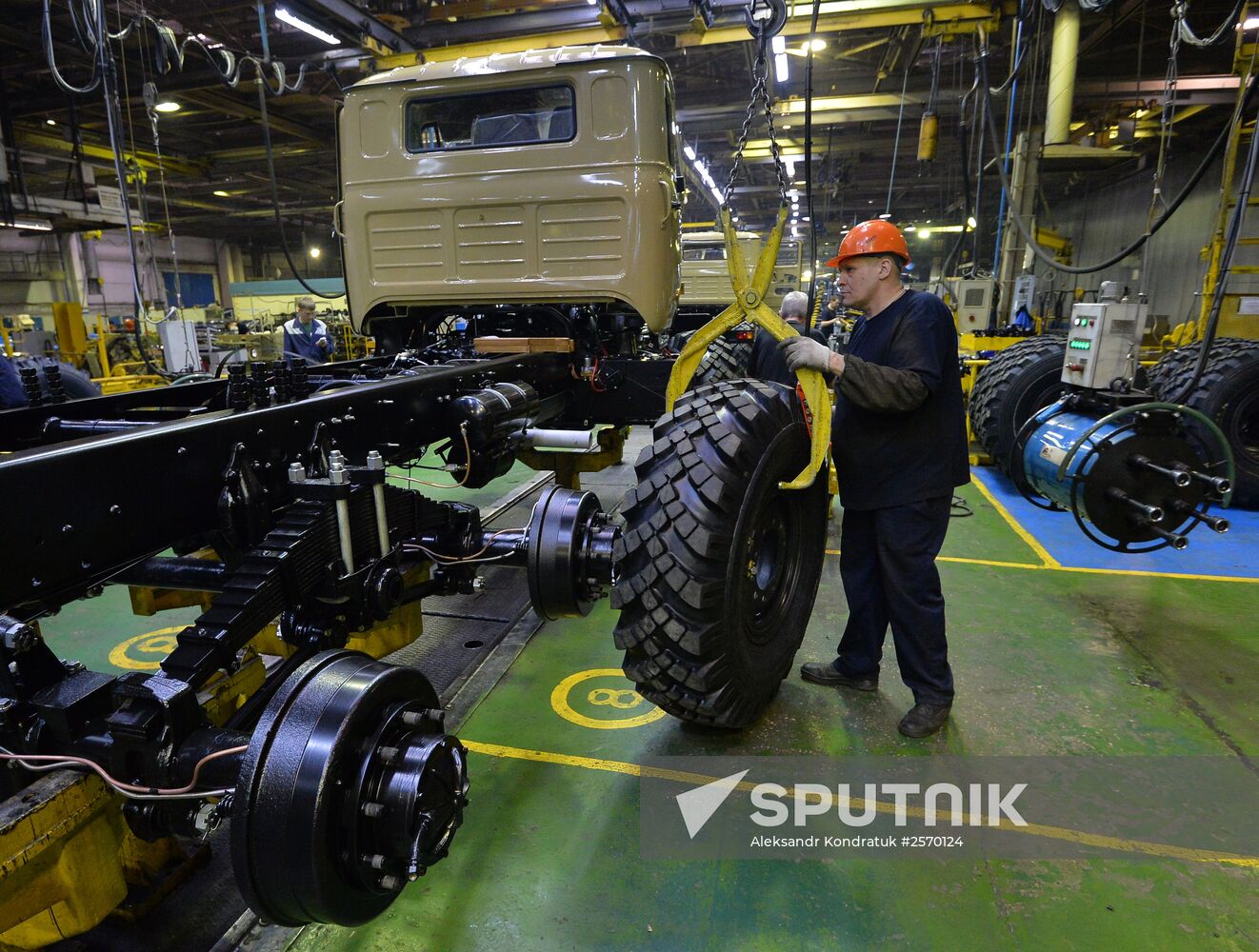 Ural automobile plant in Chelyabinsk region
