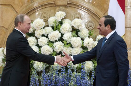 President Vladimir Putin visits Egypt. Day Two