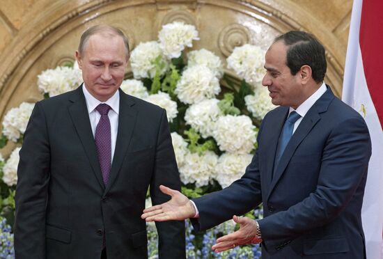 President Vladimir Putin visits Egypt. Day Two