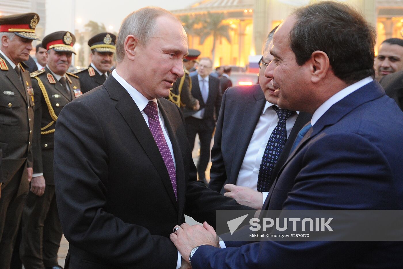 President Vladimir Putin visits Egypt. Day Two.