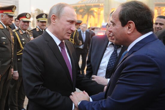 President Vladimir Putin visits Egypt. Day Two.
