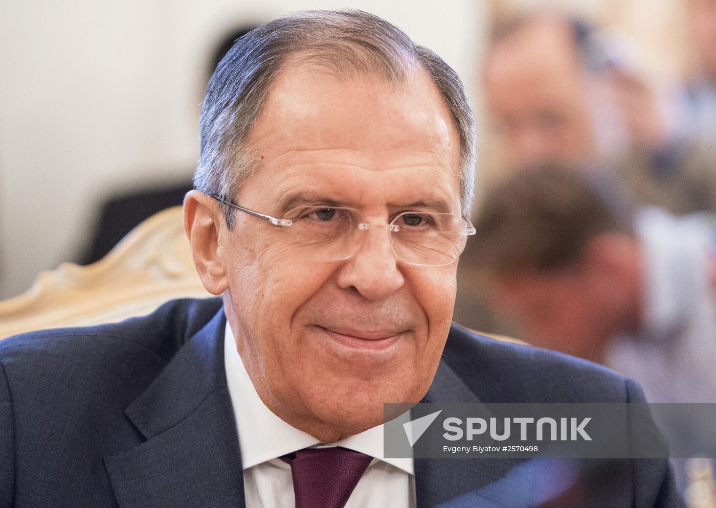 Russian Foreign Minister Sergey Lavrov meets with Foreign Minister of Greece Nikos Kotzias