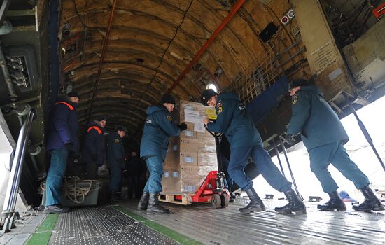 Humanitarian aid delivered to Rostov-on-Don