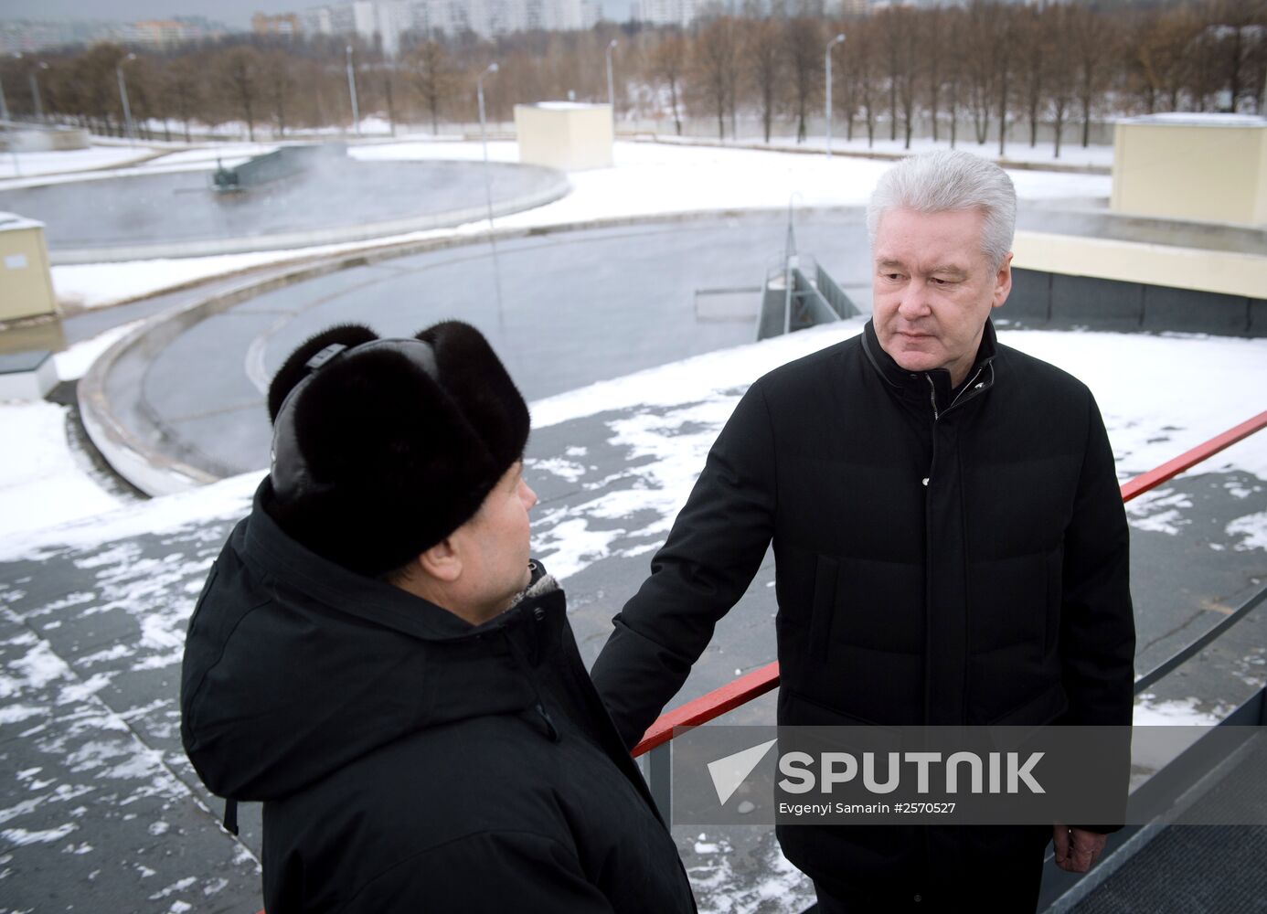 Sergei Sobyanin inspects Mosvodokanal's Kuryanovsky Water Treatment Plant