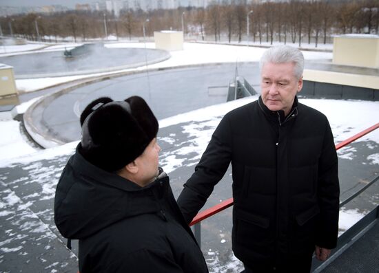 Sergei Sobyanin inspects Mosvodokanal's Kuryanovsky Water Treatment Plant