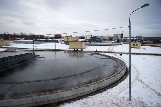 Sergei Sobyanin inspects Mosvodokanal's Kuryanovsky Water Treatment Plant