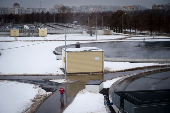 Sergei Sobyanin inspects Mosvodokanal's Kuryanovsky Water Treatment Plant
