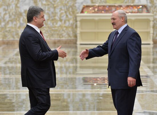 Russian, German, French and Ukrainian leaders meet for talks in Minsk