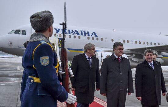Russian, German, French and Ukrainian leaders meet for talks in Minsk