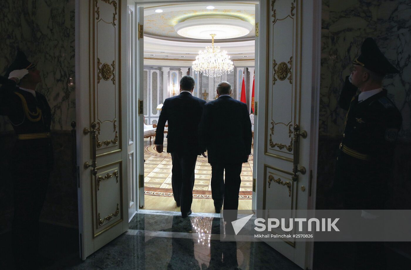 Russian, German, French and Ukrainian leaders meet for talks in Minsk