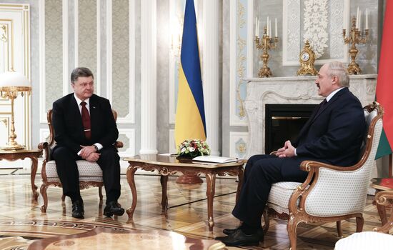 Russian, German, French and Ukrainian leaders meet for talks in Minsk