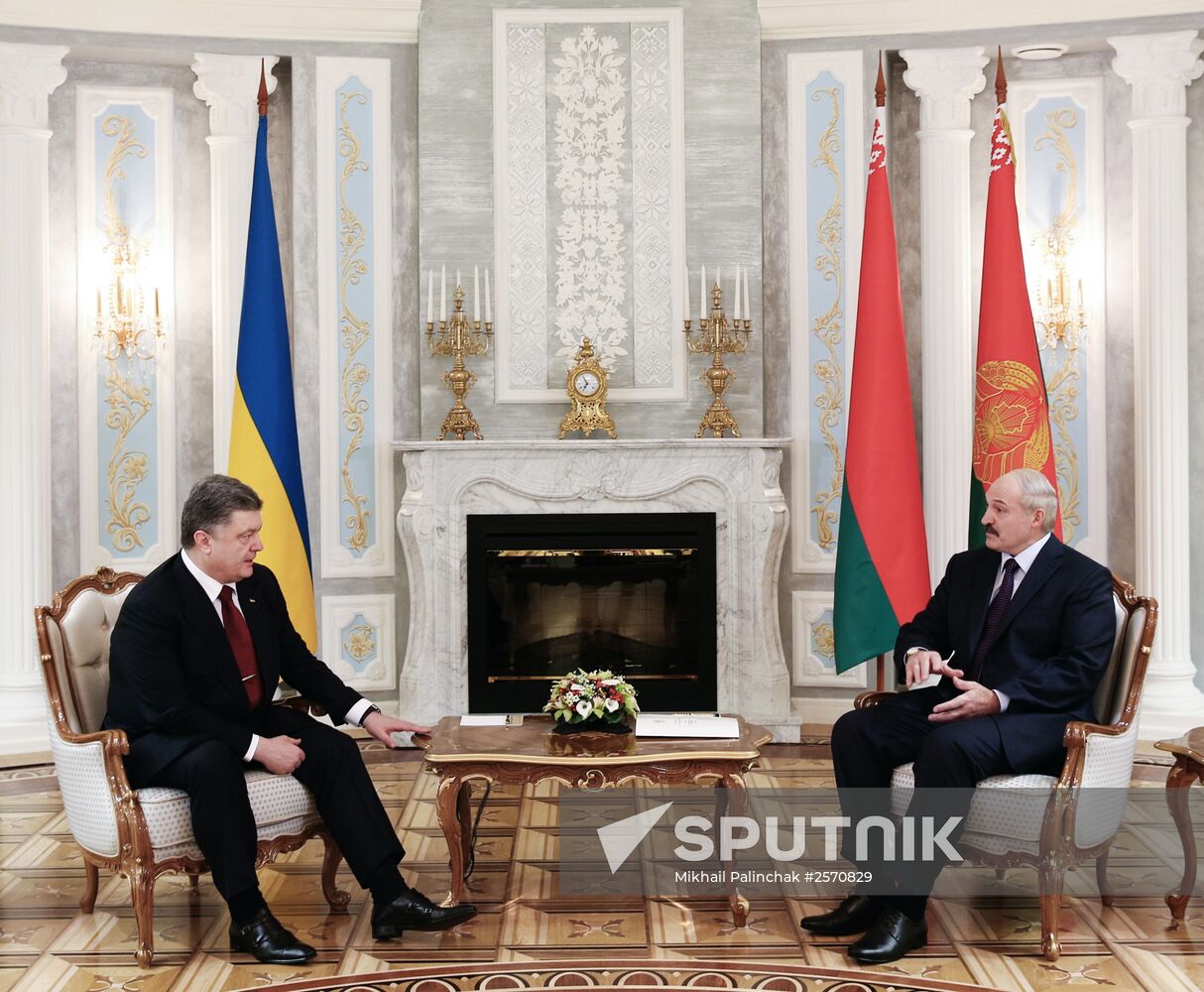 Russian, German, French and Ukrainian leaders meet for talks in Minsk