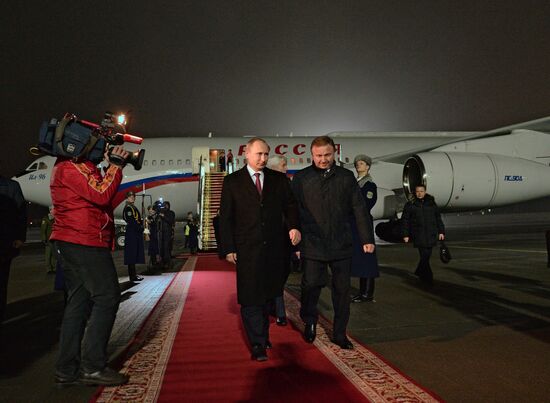 Russian, German, French and Ukrainian leaders meet for talks in Minsk