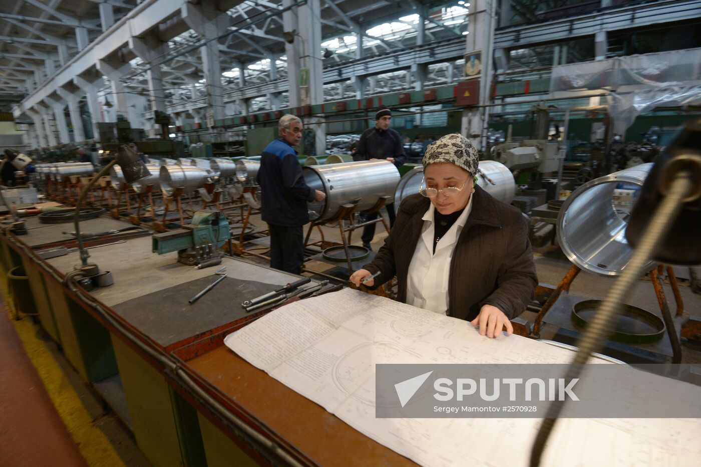 Dmitry Rogozin visits Dagdizel plant