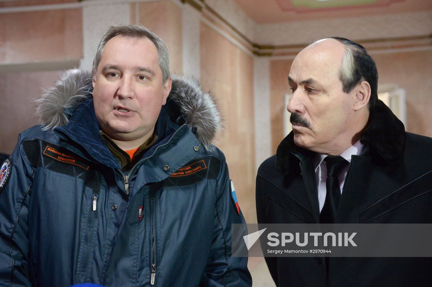 Dmitry Rogozin visits Dagdizel plant