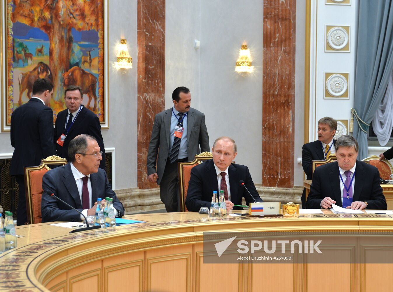 Russian, German, French and Ukrainian leaders meet for talks