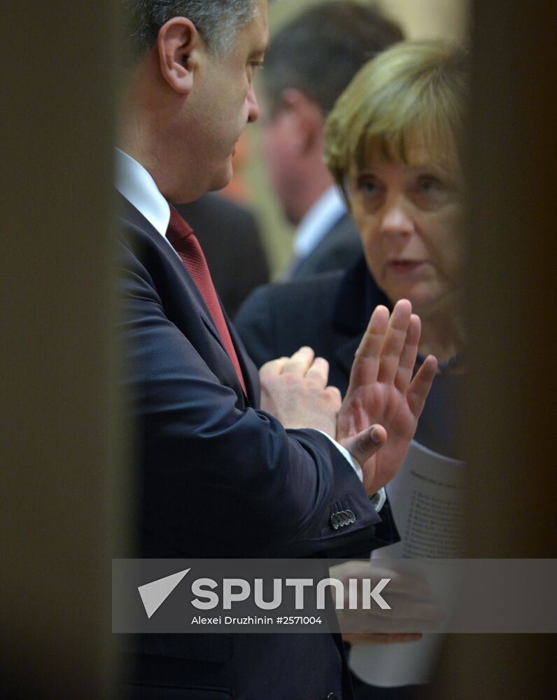 Russian, German, French and Ukrainian leaders meet for talks
