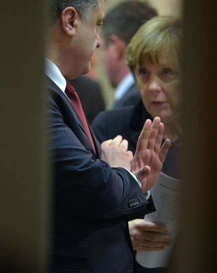 Russian, German, French and Ukrainian leaders meet for talks