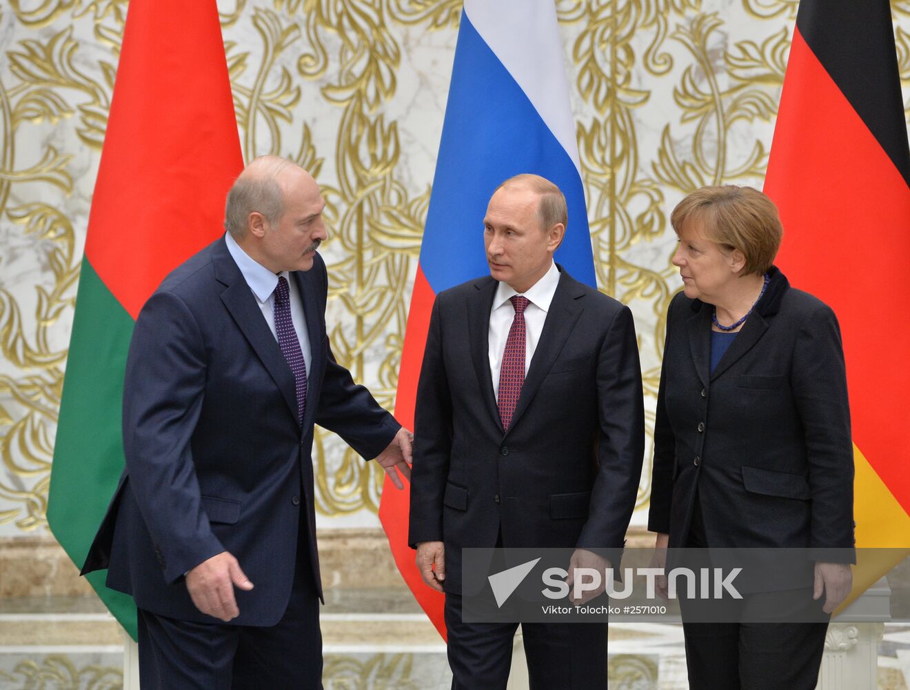Russian, German, French and Ukrainian leaders meet for talks