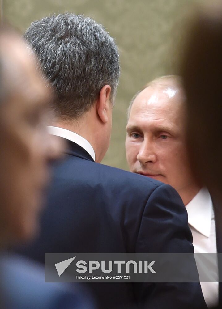 Russian, German, French and Ukrainian leaders meet for talks