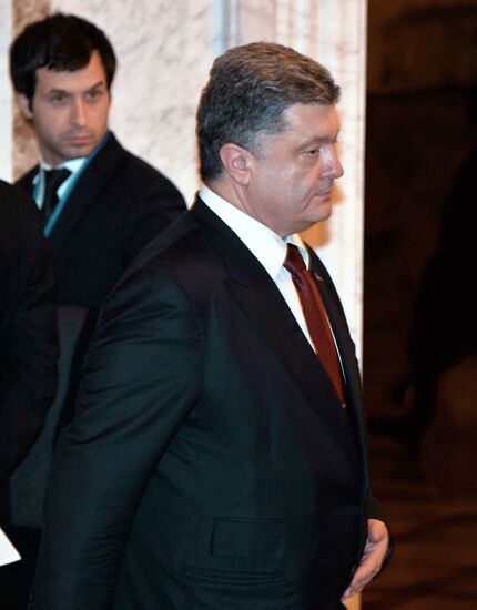 Russian, German, French and Ukrainian leaders meet for talks in Minsk