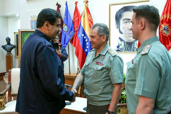 Russian Defense Minister Sergei Shoigu's official visit to Venezuela