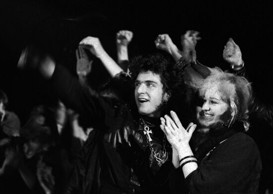 Audience at Aria rock band concert