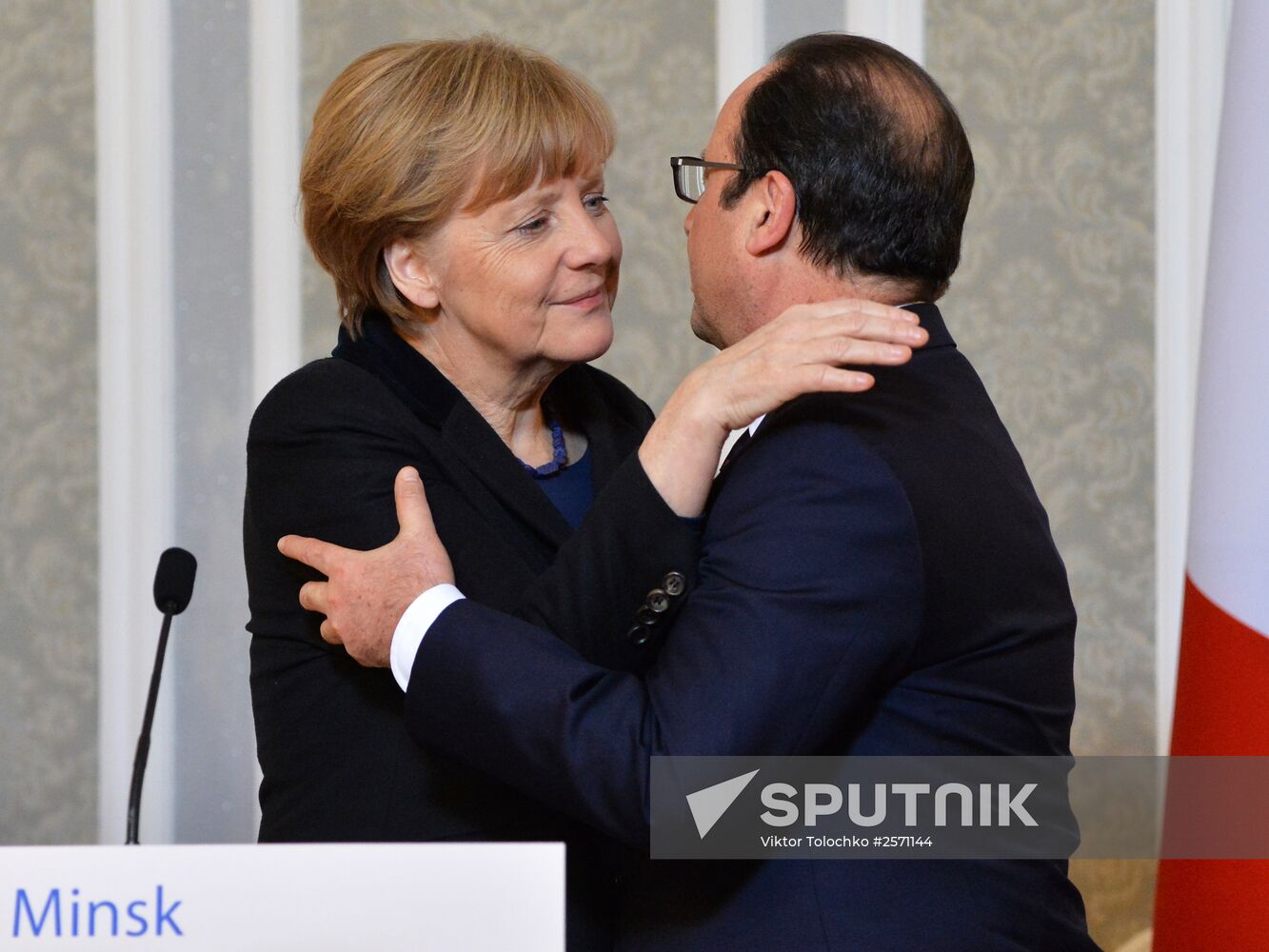 Russian, German, French and Ukrainian leaders meet for talks in Minsk