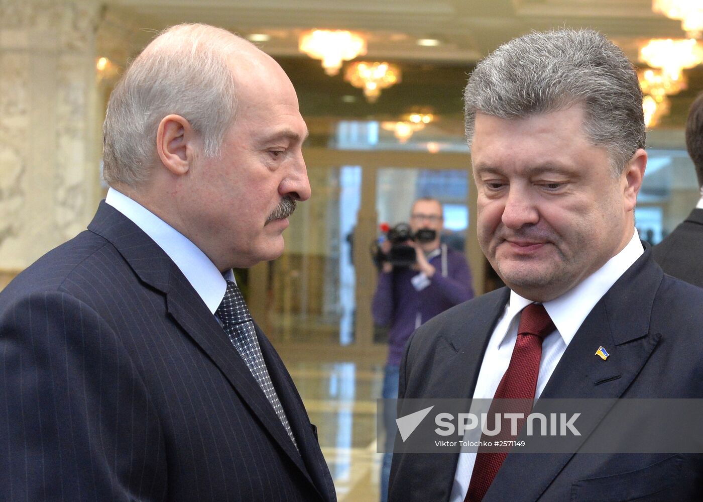 Russian, German, French and Ukrainian leaders meet for talks in Minsk