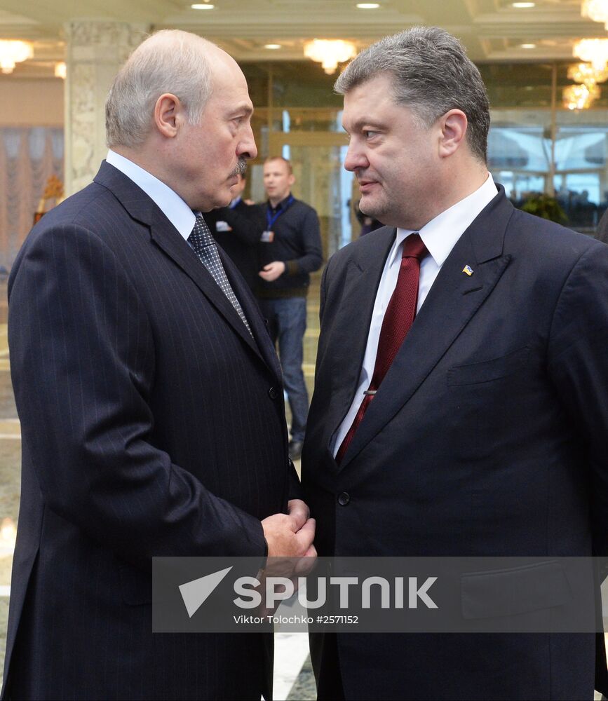 Russian, German, French and Ukrainian leaders meet for talks