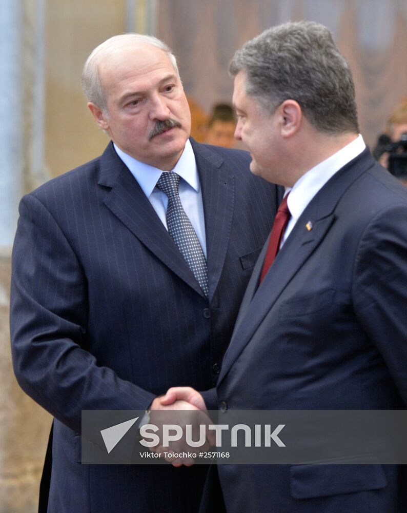 Russian, German, French and Ukrainian leaders meet for talks in Minsk