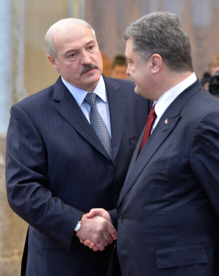 Russian, German, French and Ukrainian leaders meet for talks in Minsk
