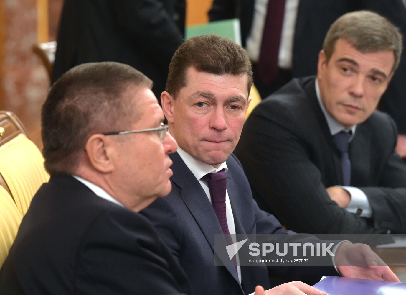 Russian Prime Minister Dmitry Medvedev chairs Government meeting